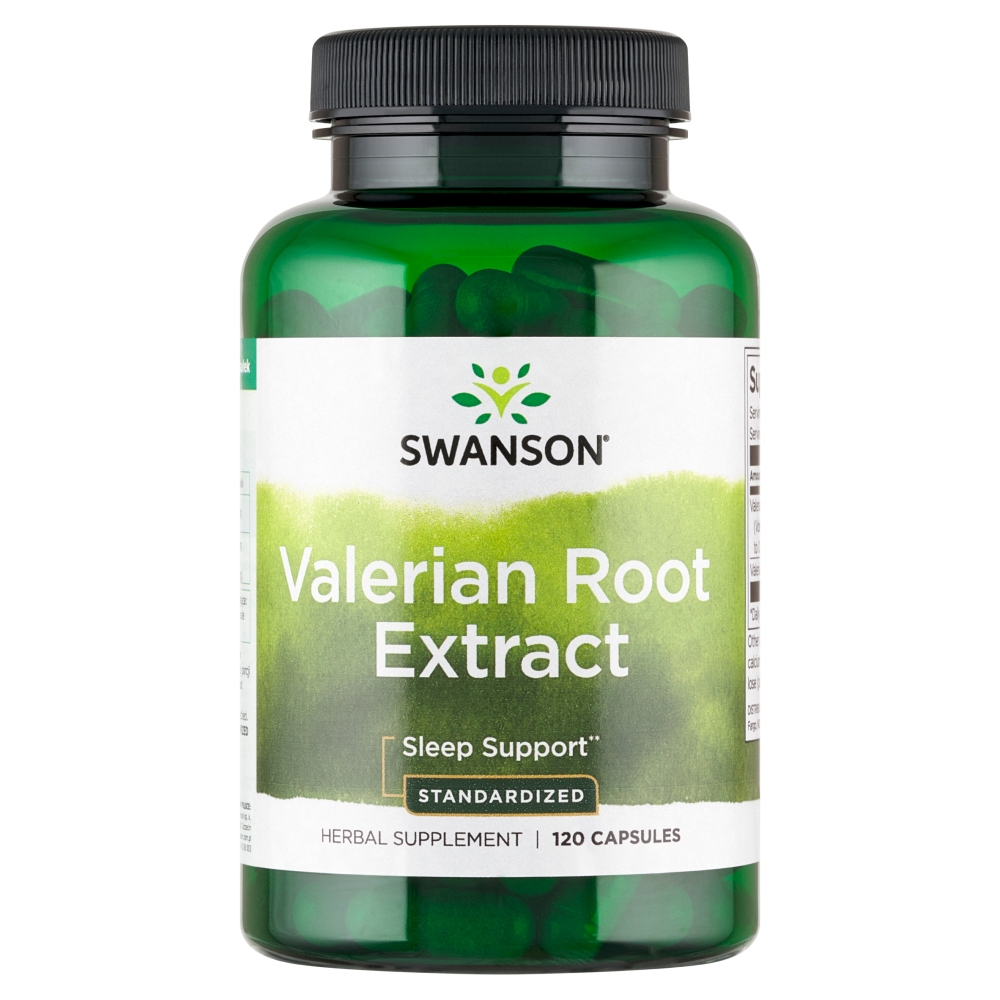 Swanson Valerian Root Extract Standardized, kapsułki, 120 szt.