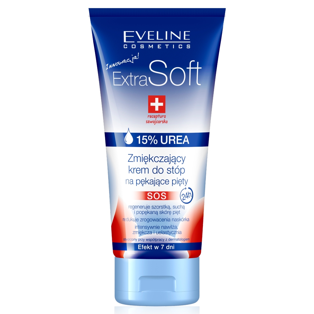 Eveline Cosmetics Extra Soft Krem na pękające pięty 15% Urea