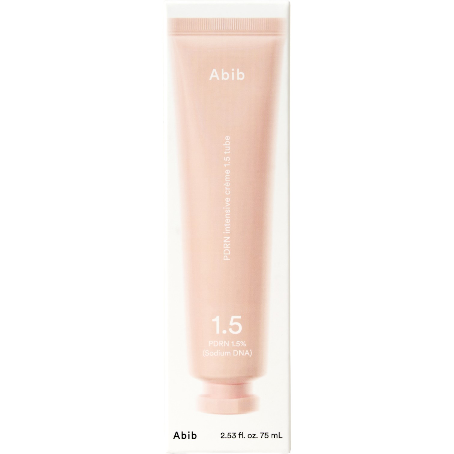 Abib PDRN Intensive Creme 1.5 Tube, Krem do twarzy z PDRN, peptydami i ceramidami, 75 ml