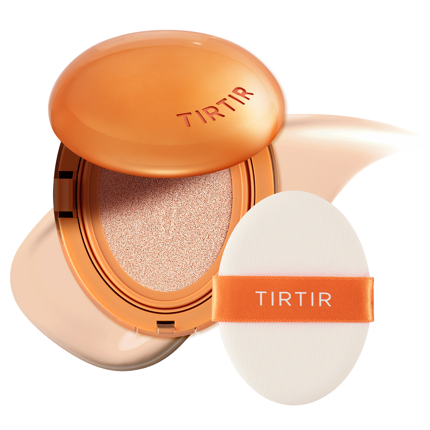 Tirtir Mask Fit Ai Fliter Cushion Fondotinta Cushion Lunga Tenuta Effetto Opaco Colore 19C Petal 18 G-image