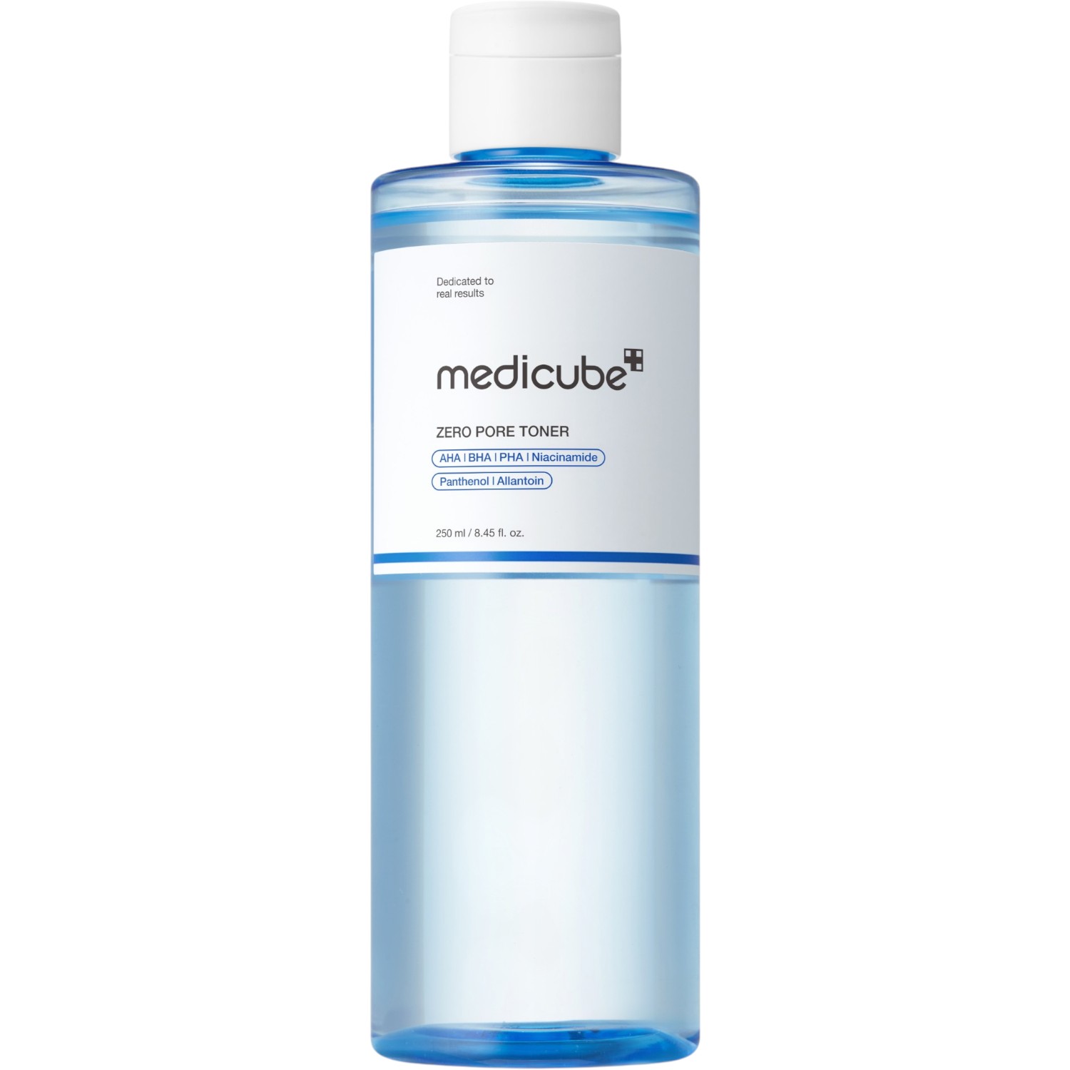 Medicube Zero Pore Toner, Tonik normalizujący do pielęgnacji cery z rozszerzonymi porami i nadmiarem sebum, 250 ml