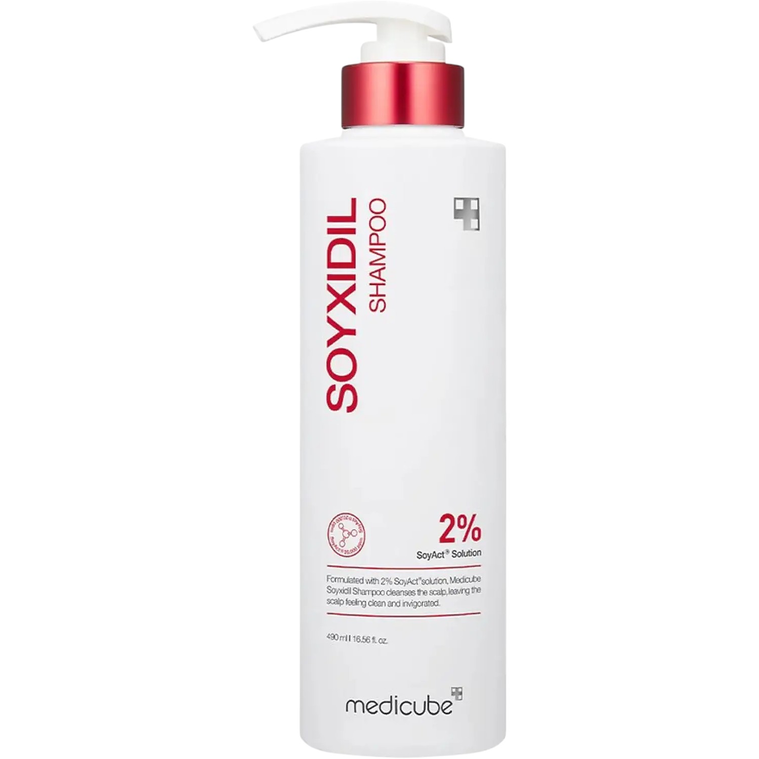 Medicube Soyxidil Shampoo, Głęboko oczyszczający szampon do włosów i skóry głowy z kompleksem odświeżającym, 450 ml