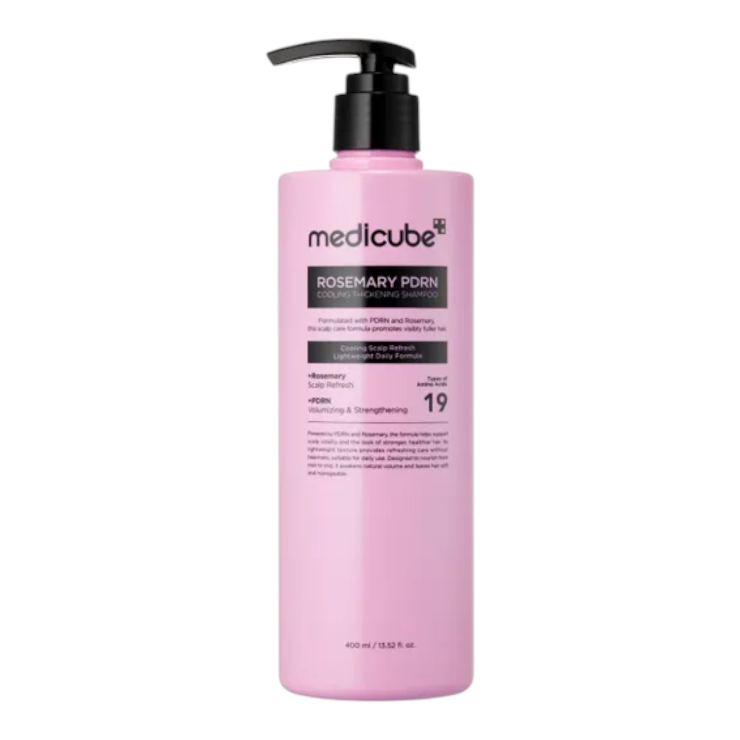 Medicube Rosemary PDRN Cooling Thickening Shampoo Szampon do włosów, 400 ml