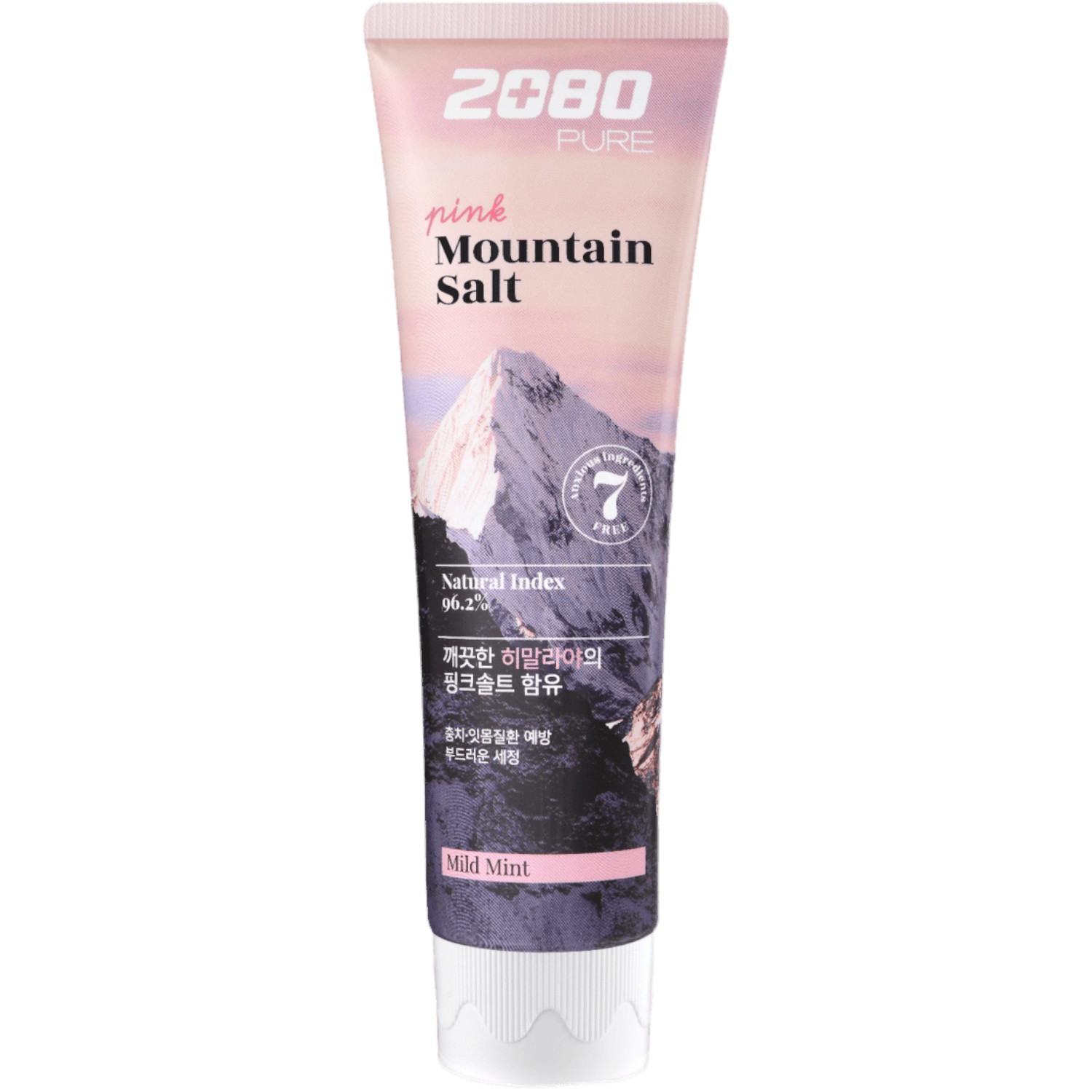2080 Pure Mountain Salt Pink Toothpaste, Pasta do zębów, 125 g