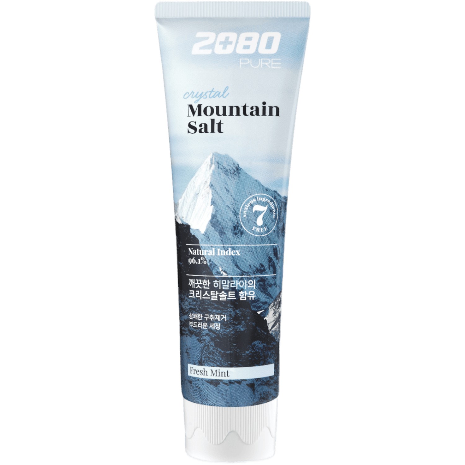 2080 Pure Mountain Salt Crystal Toothpaste, Pasta do zębów, 125 g