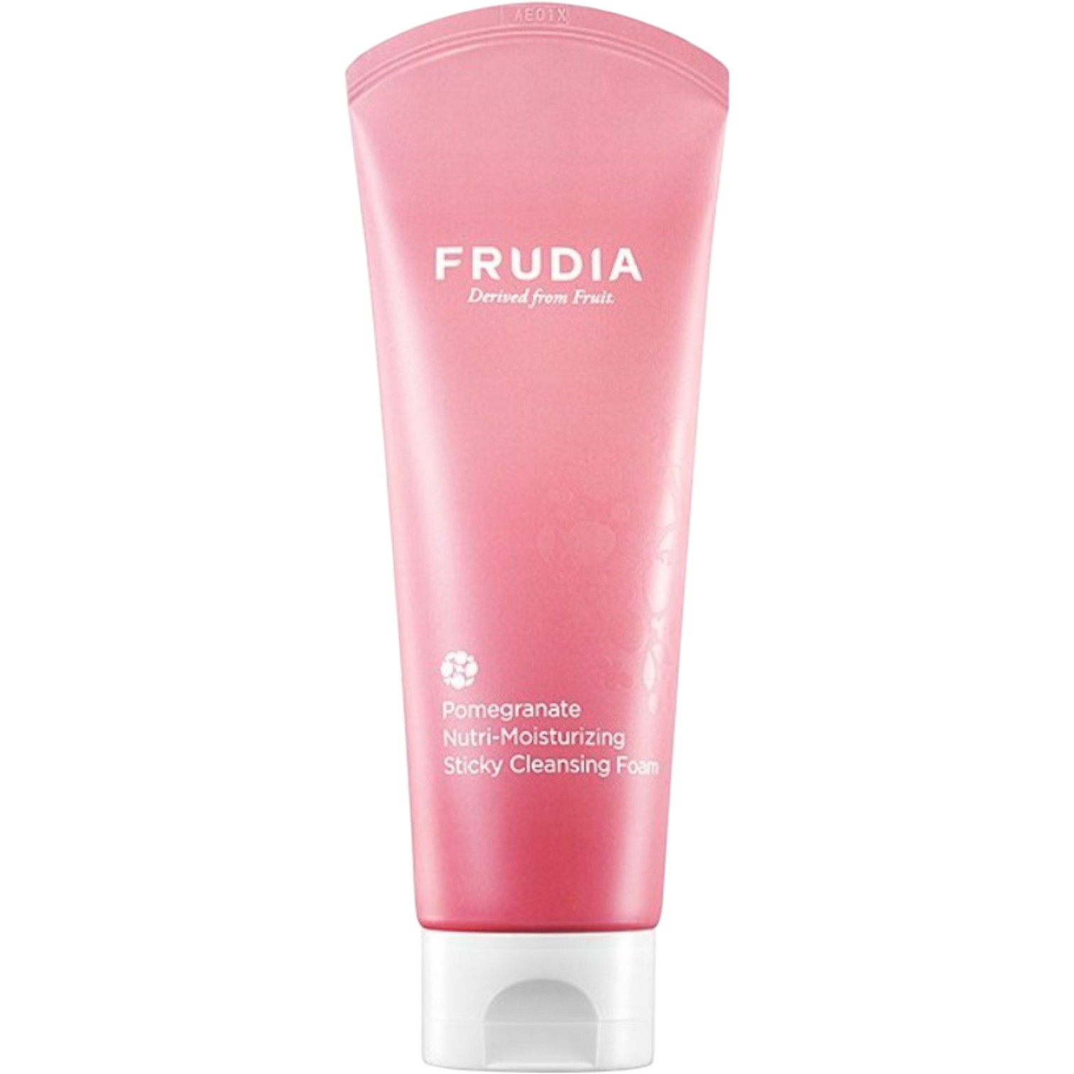 Frudia Pomegranate Nutri-Moisturizing Sticky Cleansing Foam, Schiuma Detergente Nutriente e Idratante al Melograno