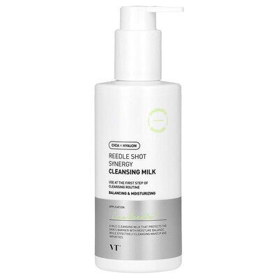 VT Cosmetics Reedle Shot Synergy Cleansing Milk Latte Detergente Viso 200 ml