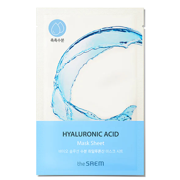 The Saem Bio Solution Hyaluronic Acid Maska w płachcie nawadniająca