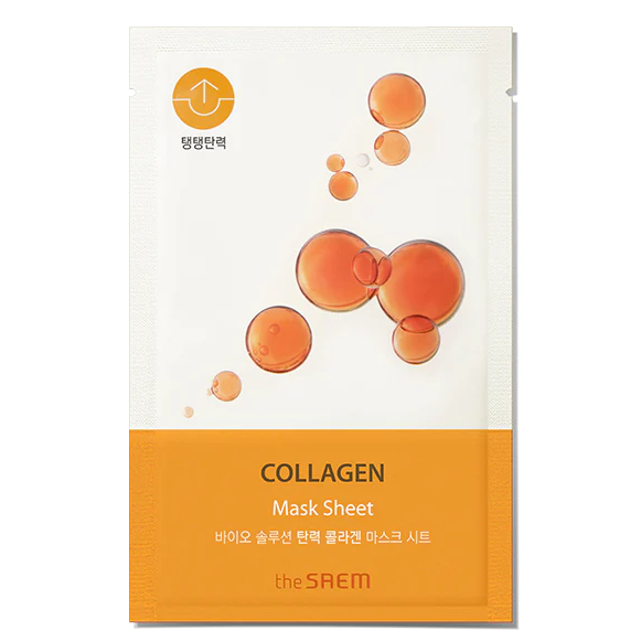 The Saem Bio Solution Collagen Maschera in Tessuto Rassodante 20 g