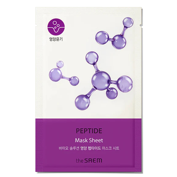 The Saem Bio Solution Peptide Maschera in Tessuto Nutriente 20 g