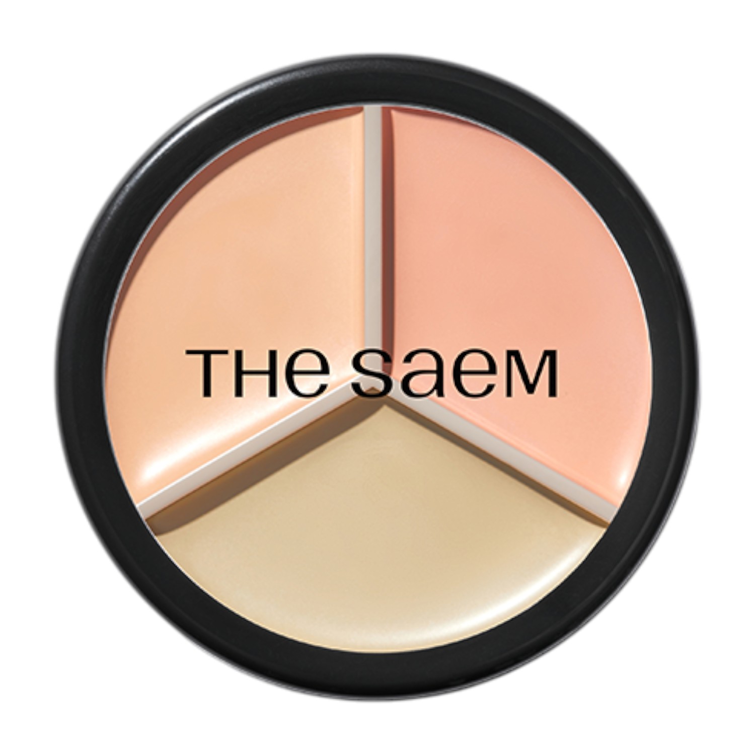 The Saem Cover Perfection Triple Pot, 03 Correct Up Beige Korektor