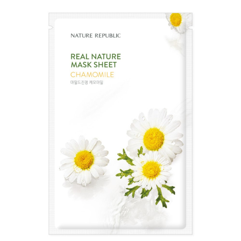 Nature Republic Real Nature Camomilla Maschera in Tessuto 23ml 23 ml