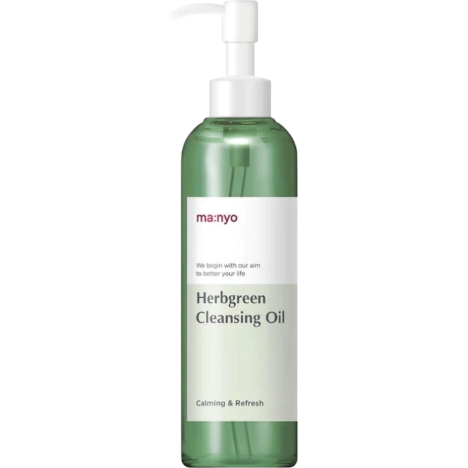 Ma:nyo Herb Green Cleansing Oil, Olio detergente alle erbe per il viso