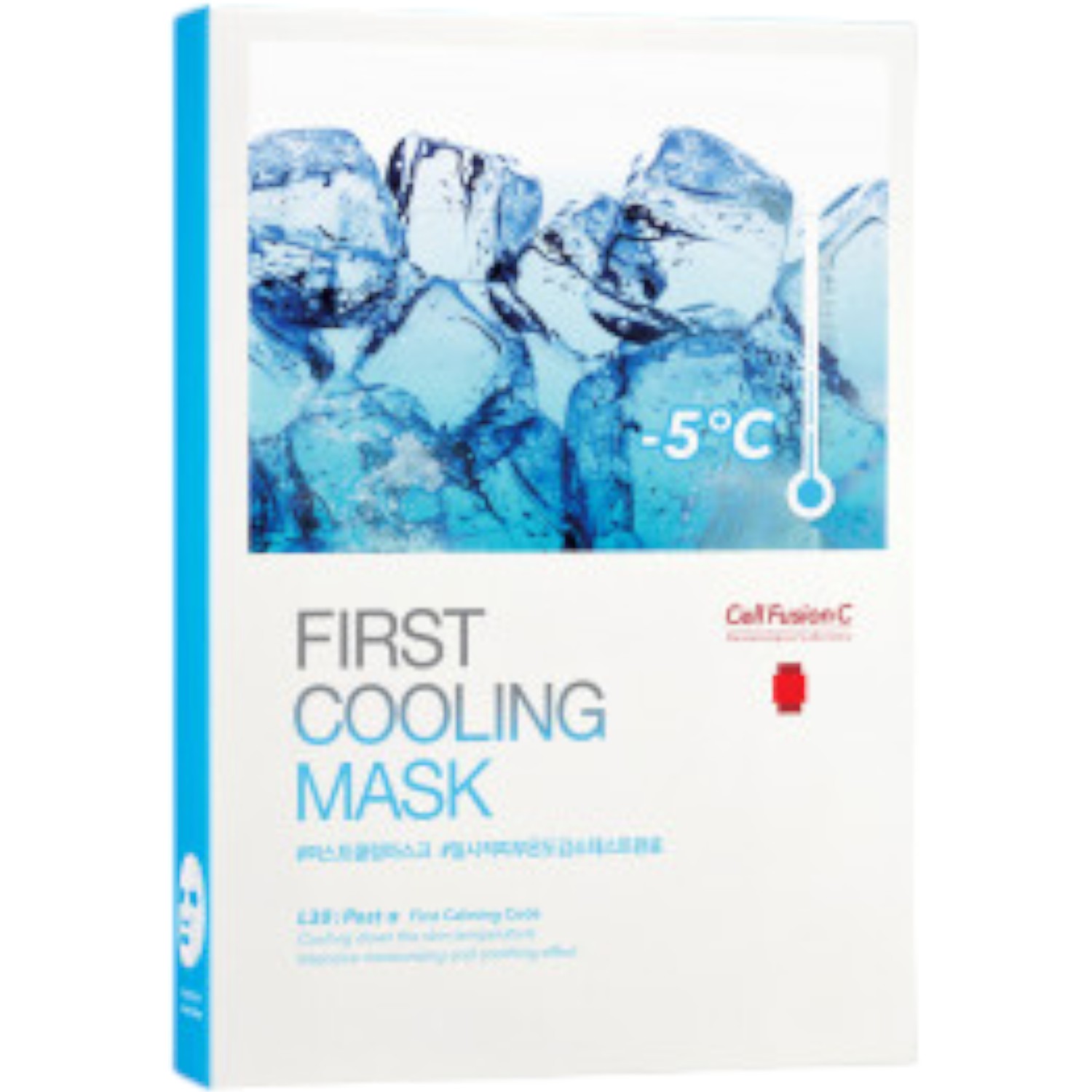 Cell Fusion C First Cooling Mask, Maschera idrogel rinfrescante, 5x27g