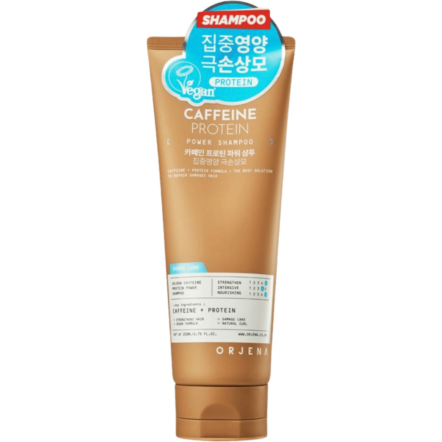 OrjenaCaffeine Protein Power Shampoo, 200ml
