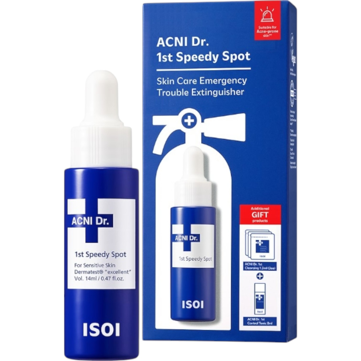 Isoi Acni Dr. 1st Speedy Spot, Set di prodotti per le imperfezioni