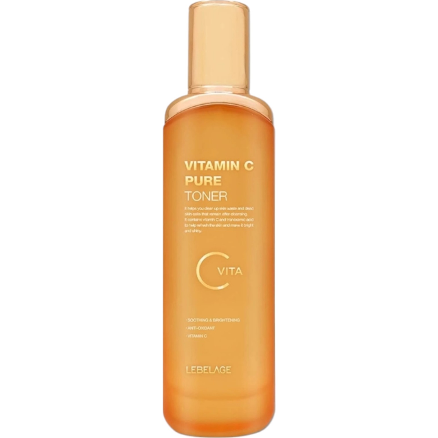 Lebelage Vitamina C Pura, Tonico Illuminante per il Viso