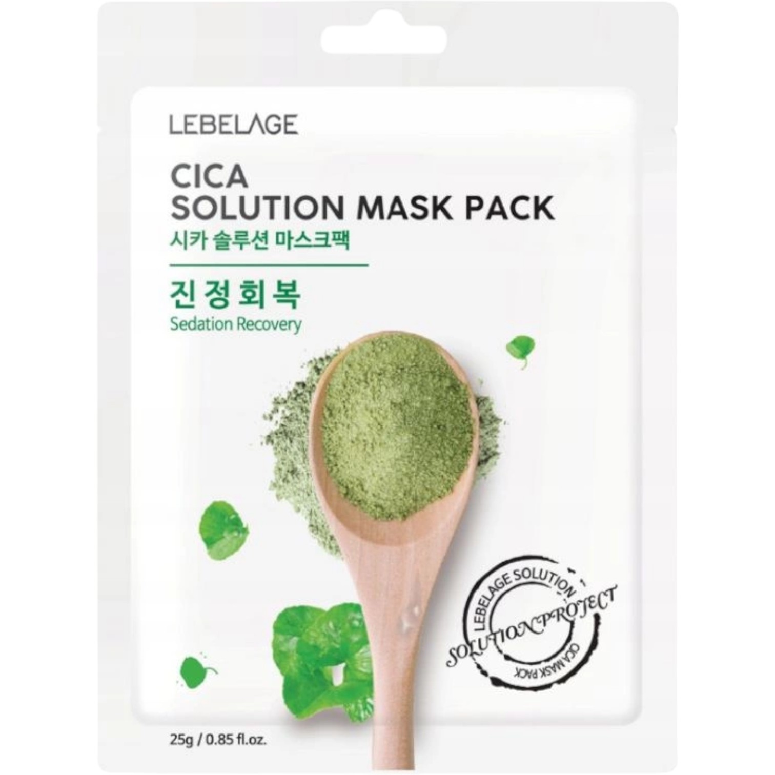 Lebelage Cica Solution, Maseczka w płachcie do twarzy