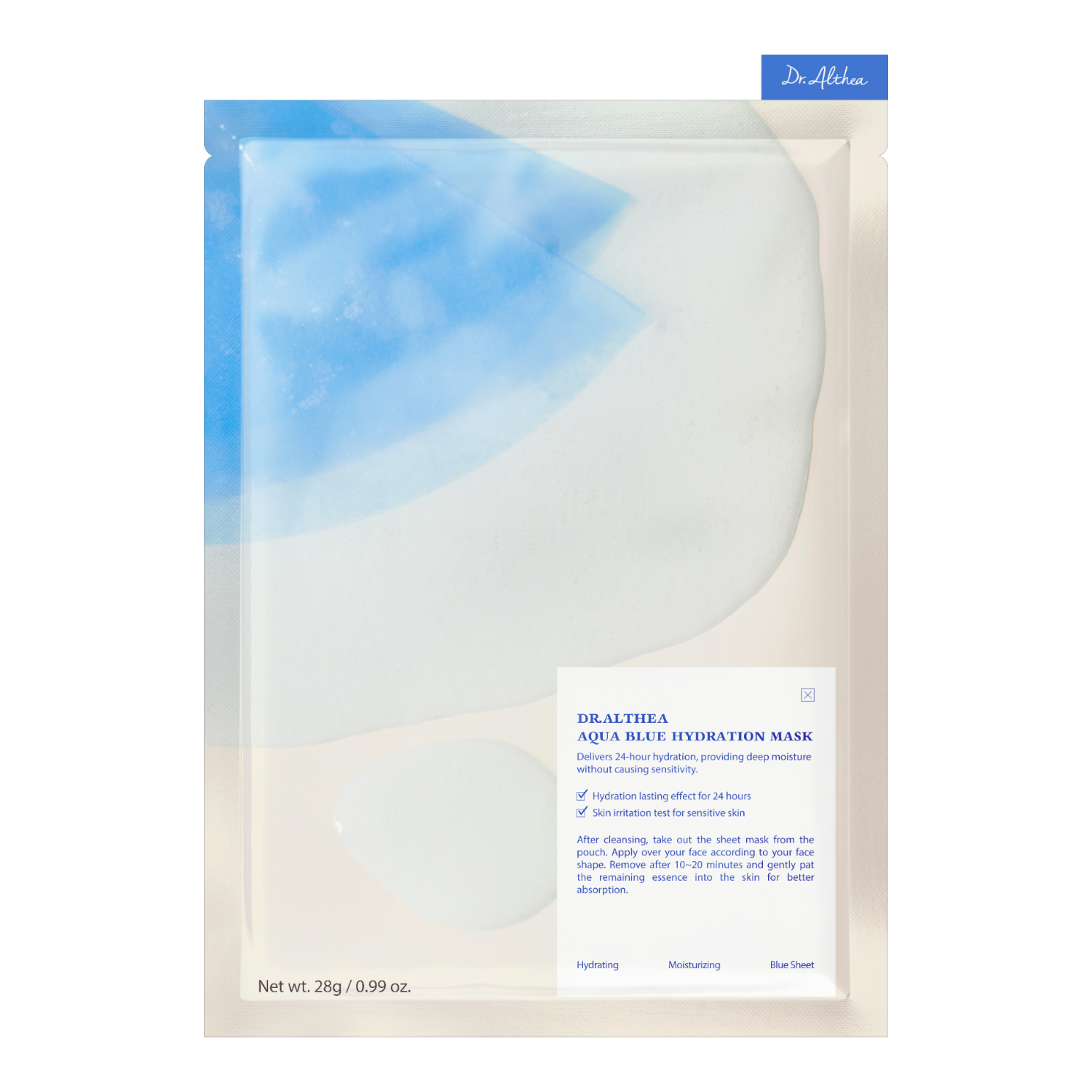 Dr. Althea Aqua Blue Hydration Nawilżająca maska w płachcie