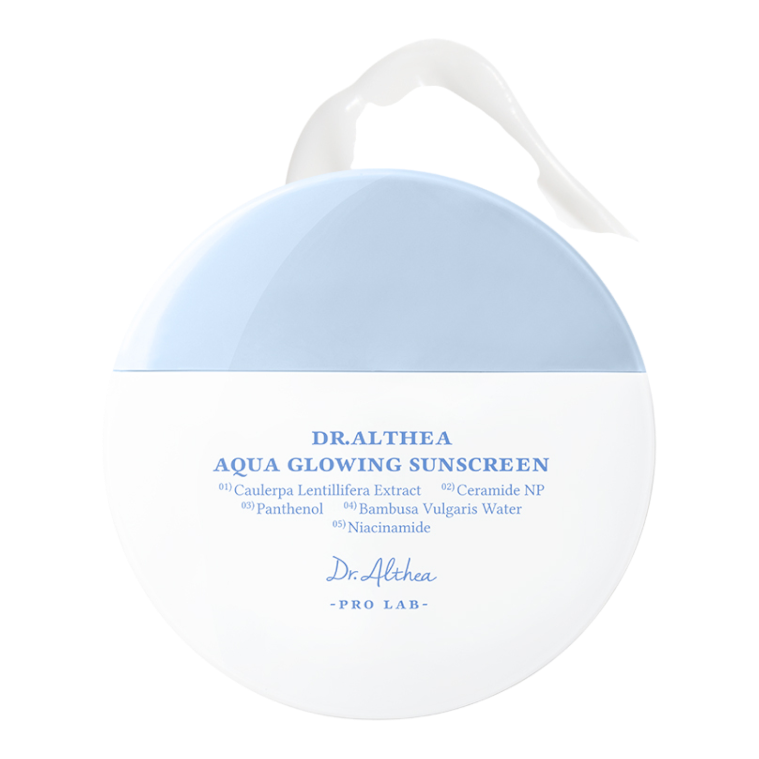 Dr. Althea Aqua Glowing Sunscreen Nawilżający krem przeciwsłoneczny SPF50+ PA++++