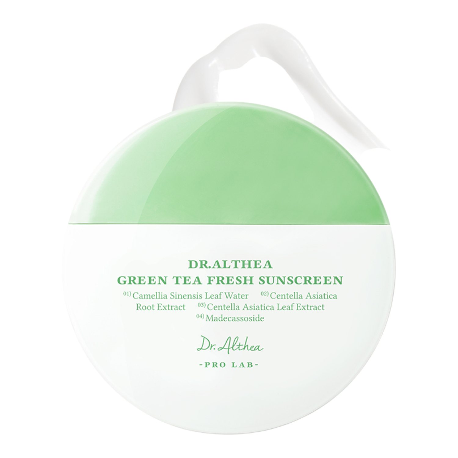 Dr. Althea Green Tea Fresh Sunscreen Łagodzący krem przeciwsłoneczny SPF50+ PA++++