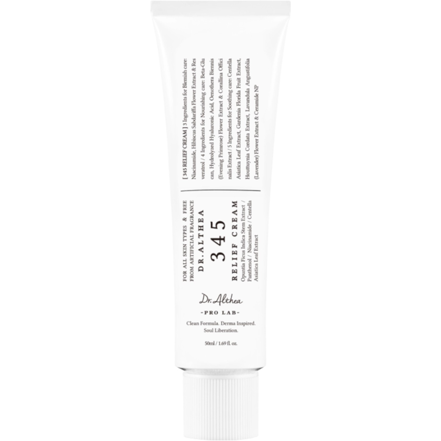 Dr. Alhea 345 Relief Cream, Crema Rigenerante per il Viso