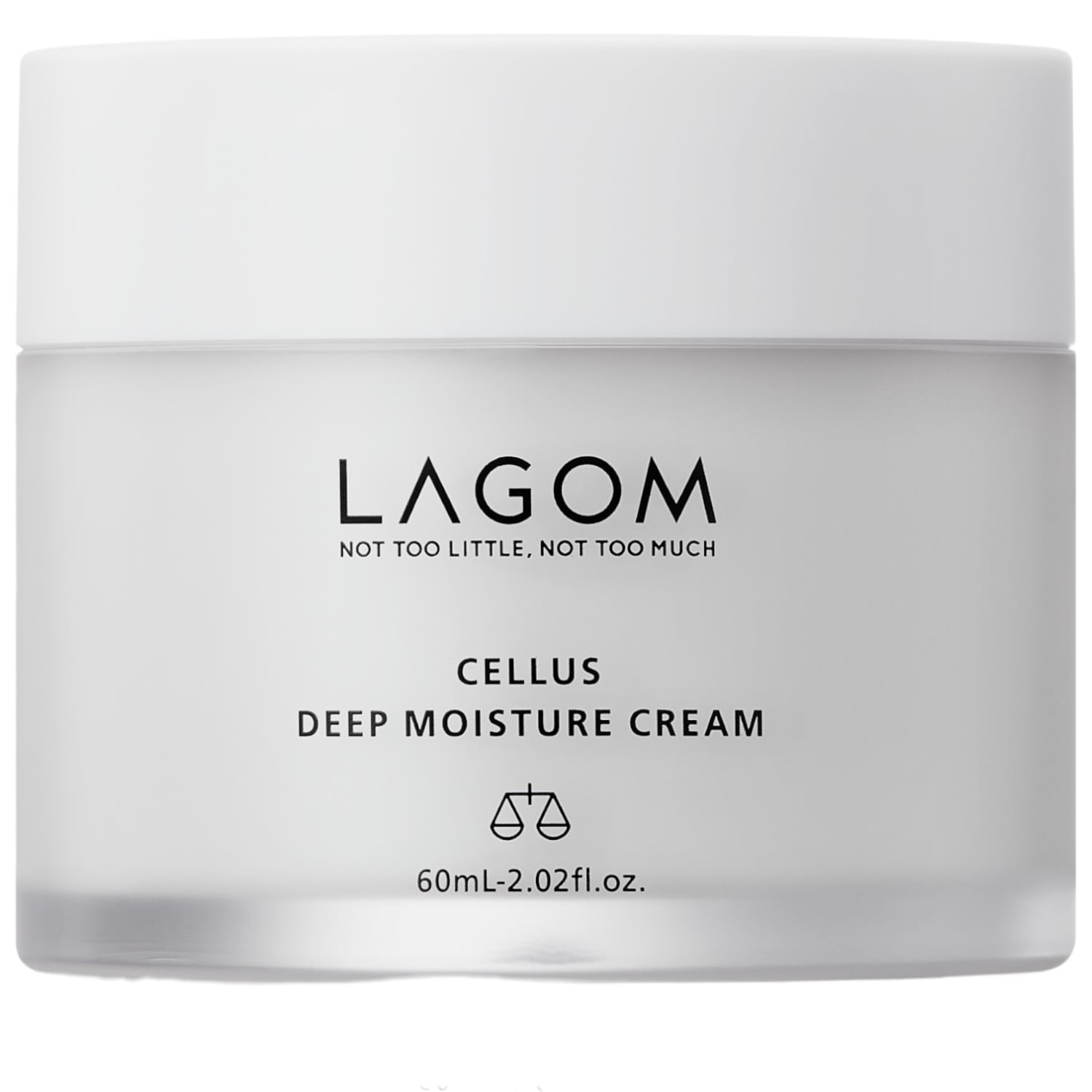 Lagom Cellus Deep Moisture Cream, Bogaty krem intensywnie nawilżający do twarzy