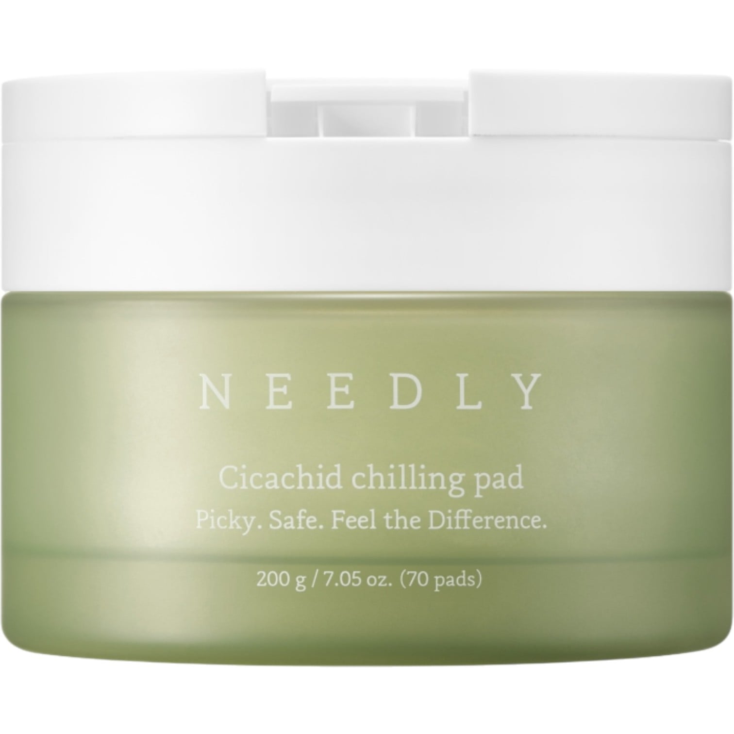 Needly Cicachid Chilling Pad, Wielozadaniowe płatki tonizujące do twarzy, 70 szt