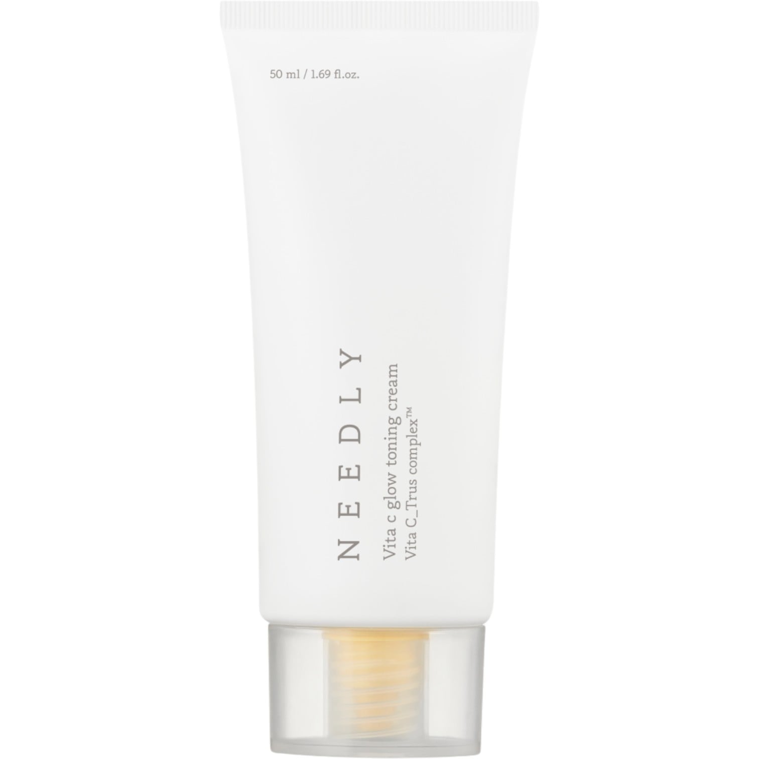 Needly Vita C Glow Toning Cream, Rewitalizujący krem tonizujący do twarzy z kompleksem Vita C_Trus™50 ml
