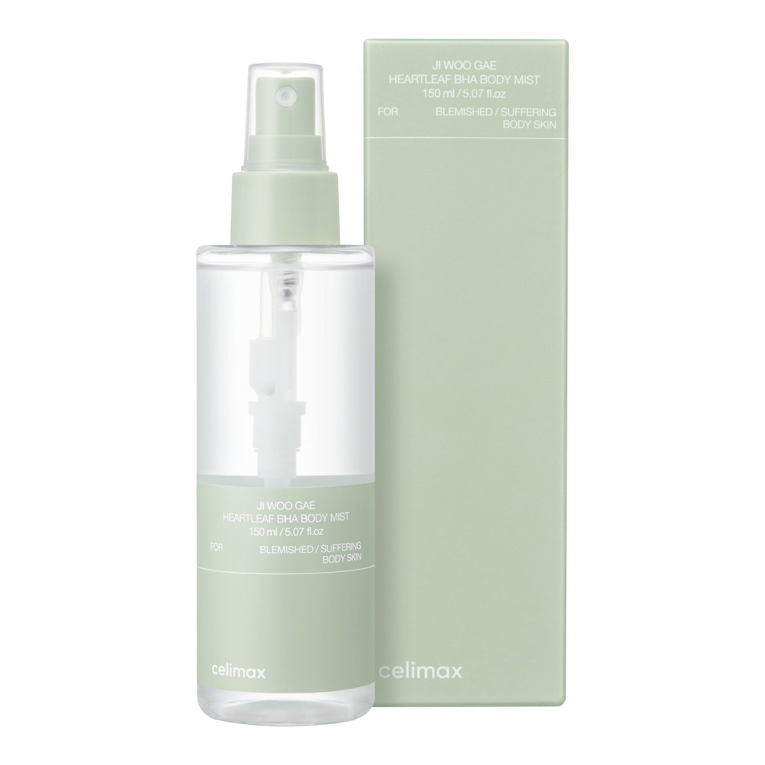 Celimax Ji Woo Gae Heartleaf Bha Body Mist Mgiełka do ciała, 150 ml