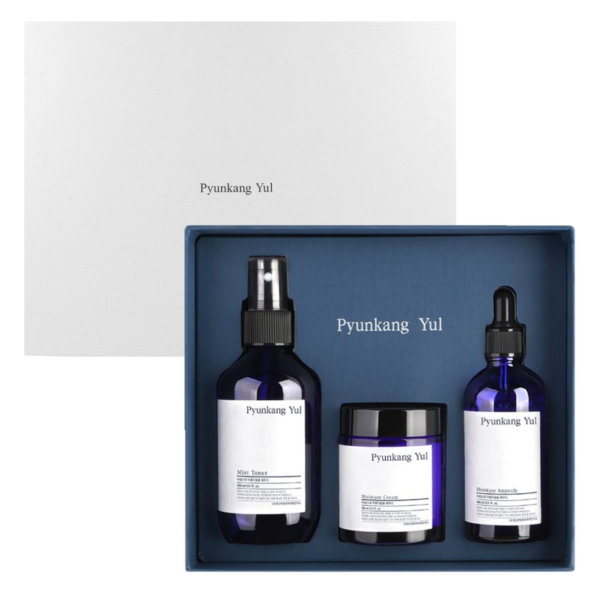 Pyunkang Yul zestaw Moisture Skin Set: Tonik-esencja 200ml + Krem 100ml + Serum 100ml