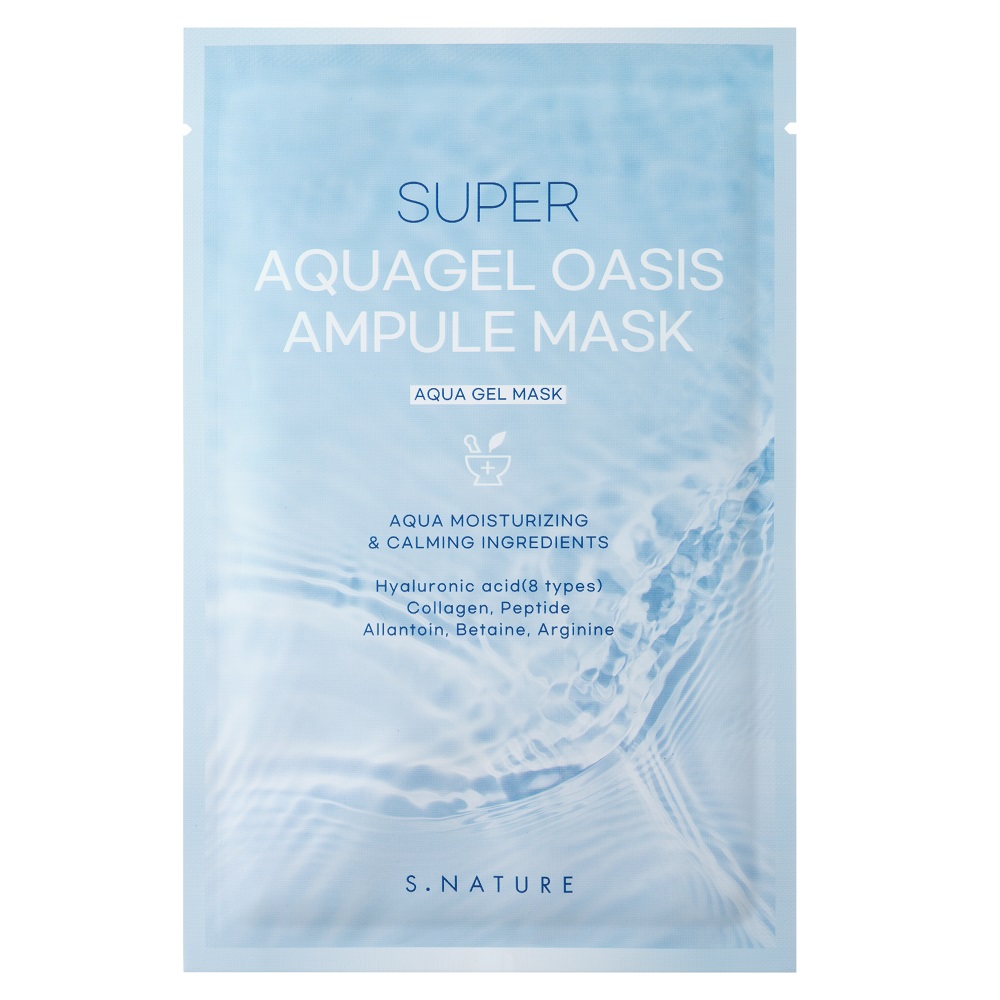S.Nature Super Aquagel Oasis Ampule Mask Nawilżająca maska w płachcie
