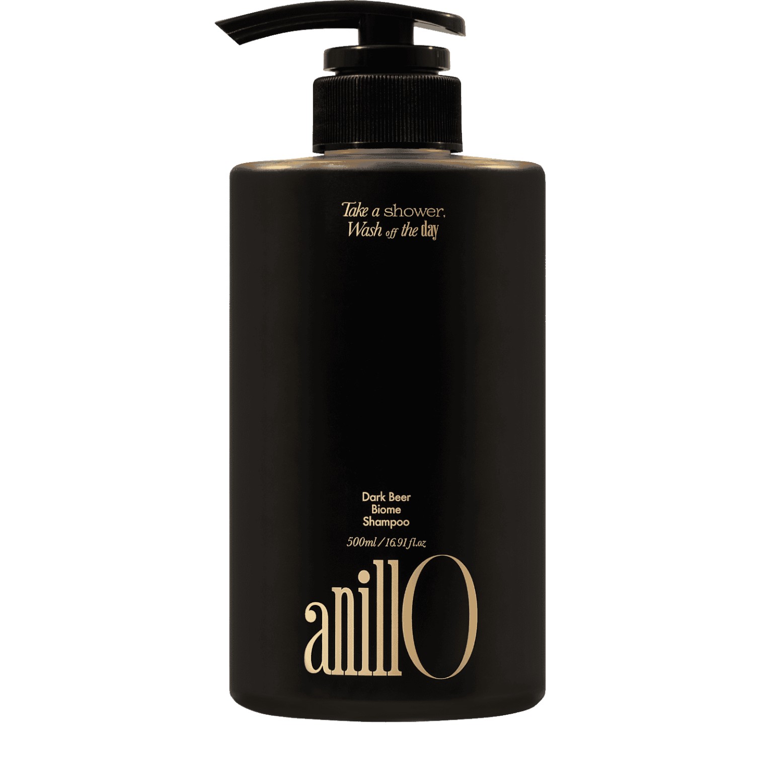 Anillo Dark Beer Biome Shampoo, Szampon do włosów z drożdżami piwnymi i miętą, 500 ml