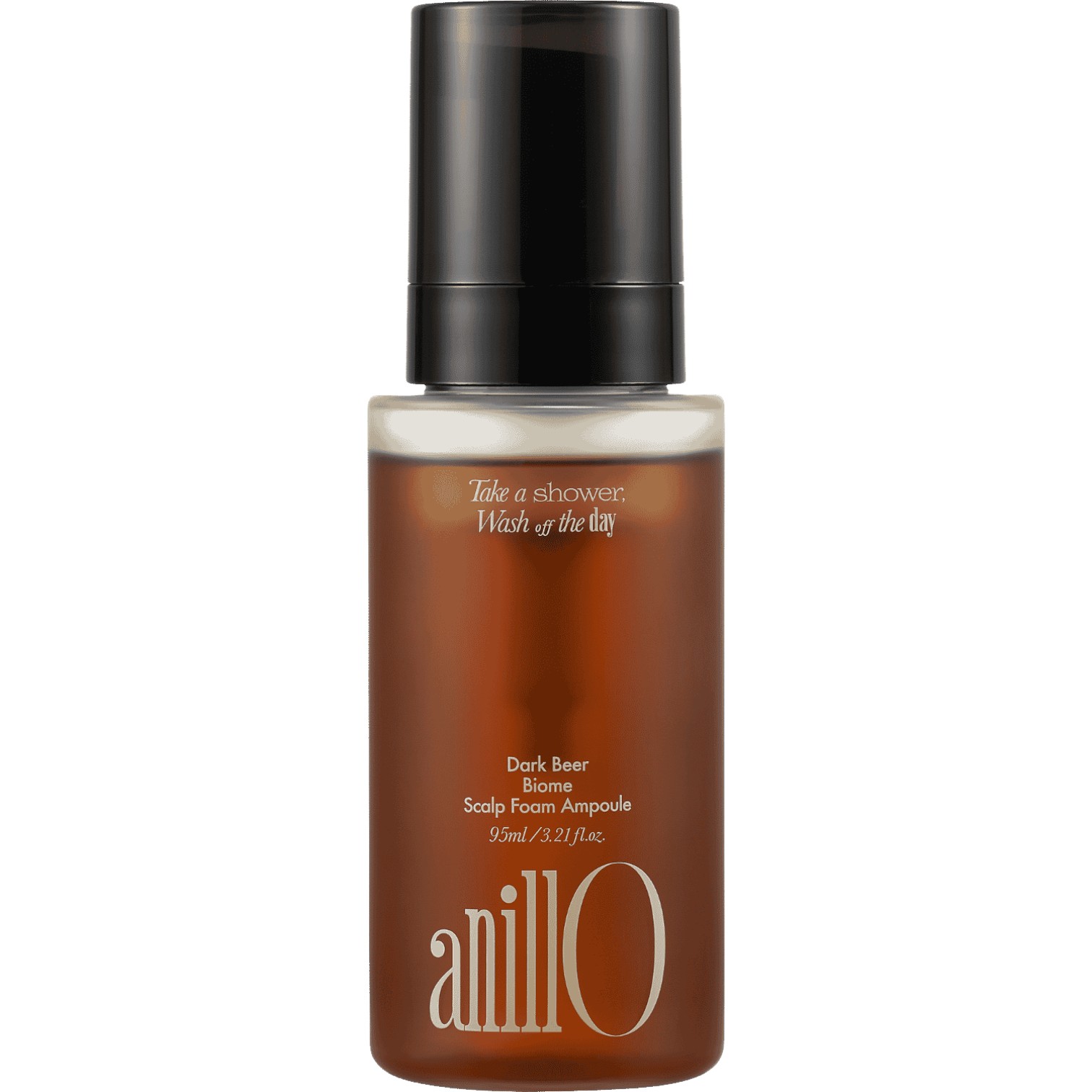 Anillo Dark Beer Biome Scalp Foam Ampoule, Lekka pianka do pielęgnacji skóry głowy, 95 ml
