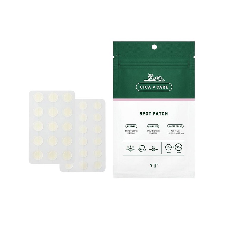 VT Cosmetics Cica Spot Patch Plastry na wypryski, 48 szt.