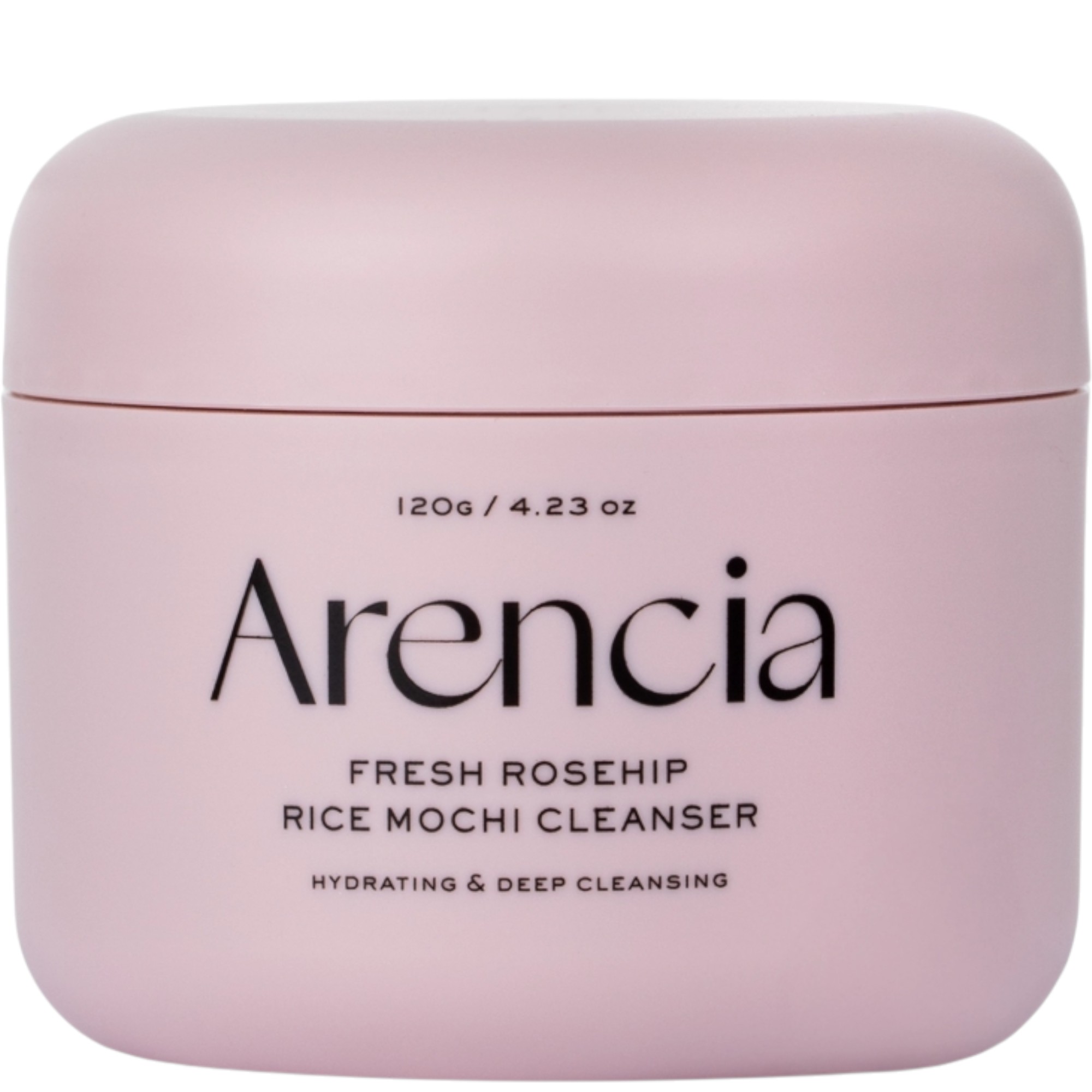 Arencia Fresh Rosehip Rice Mochi Cleanser, Nawilżająco-Oczyszczająca pasta do mycia twarzy 