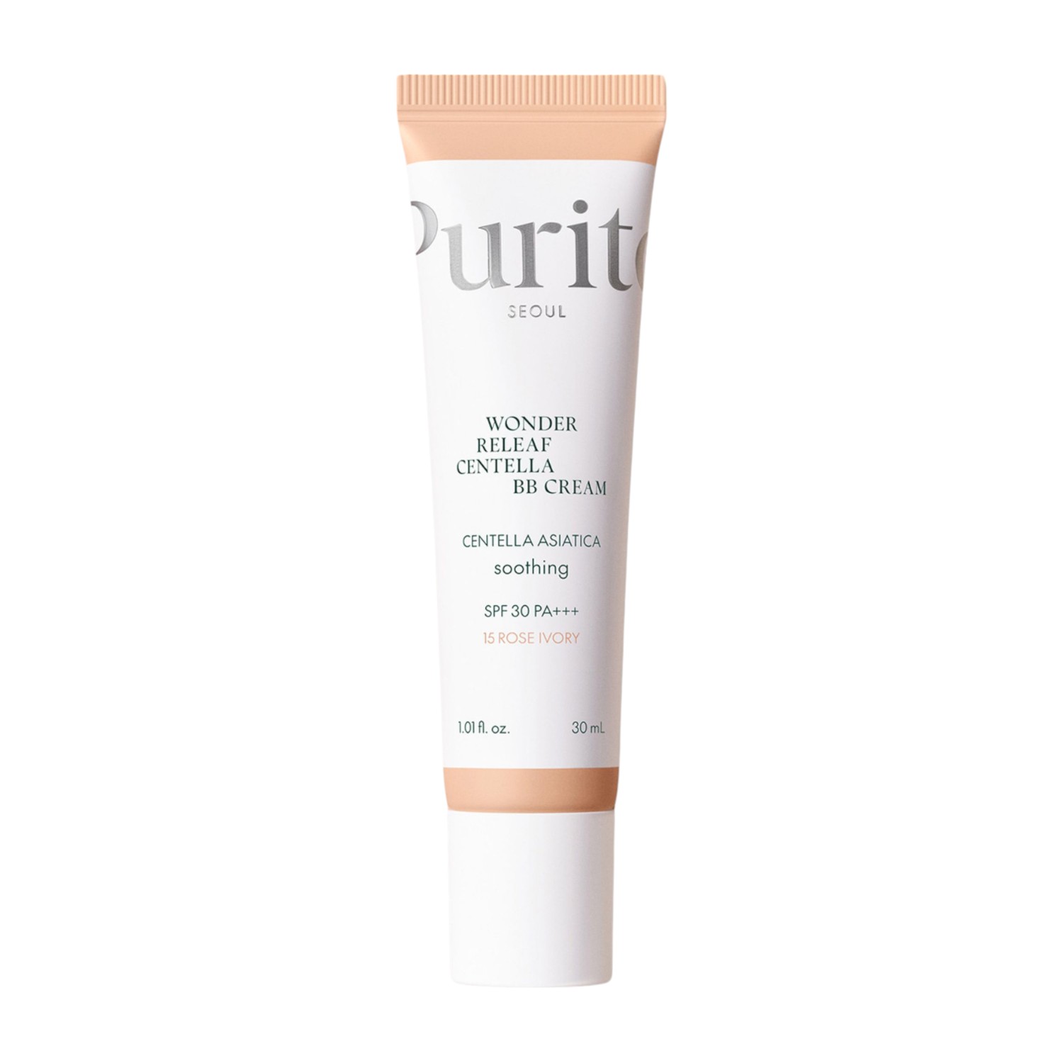 Purito Wonder Releaf Centella BB Cream, 15 Rose Ivory