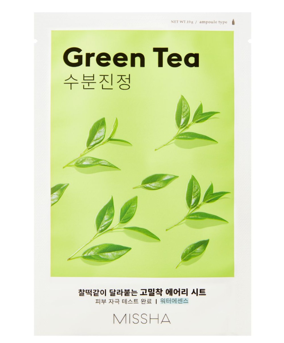 Missha Airy Fit Maska w płachcie, Green Tea 