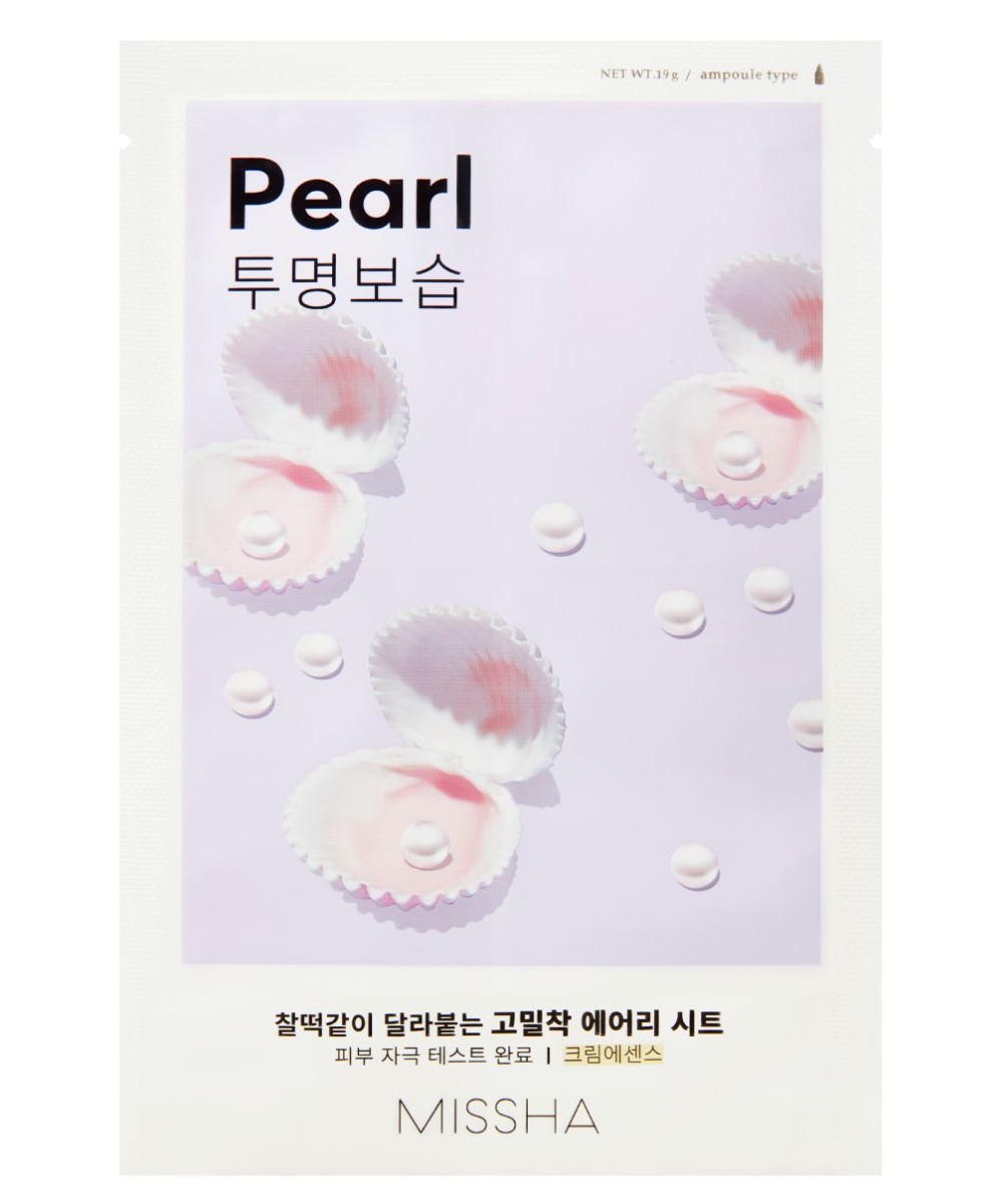 Missha Airy Fit Maschera in Foglio, Pearl 19 g 19 g