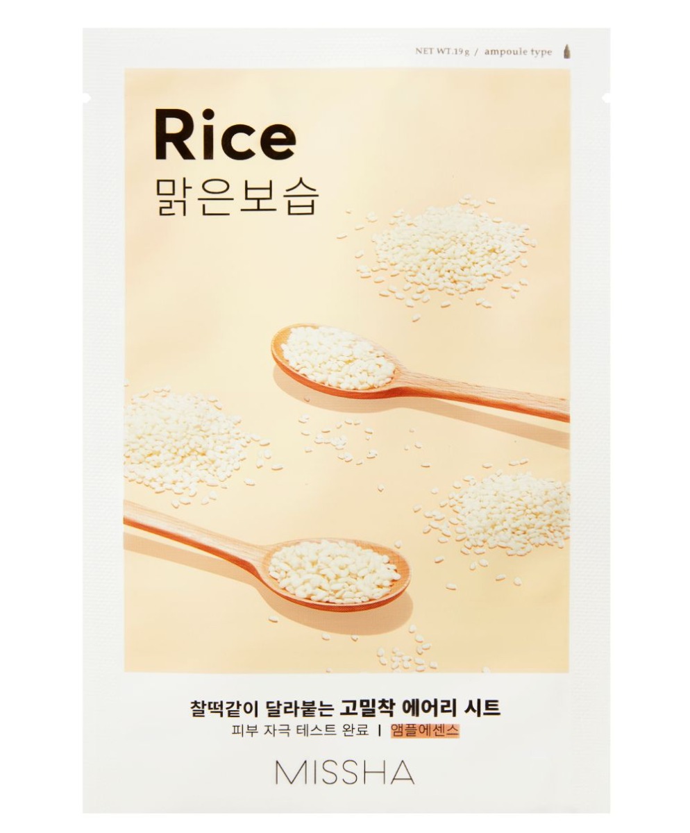 Missha Airy Fit Maska w płachcie, Rice