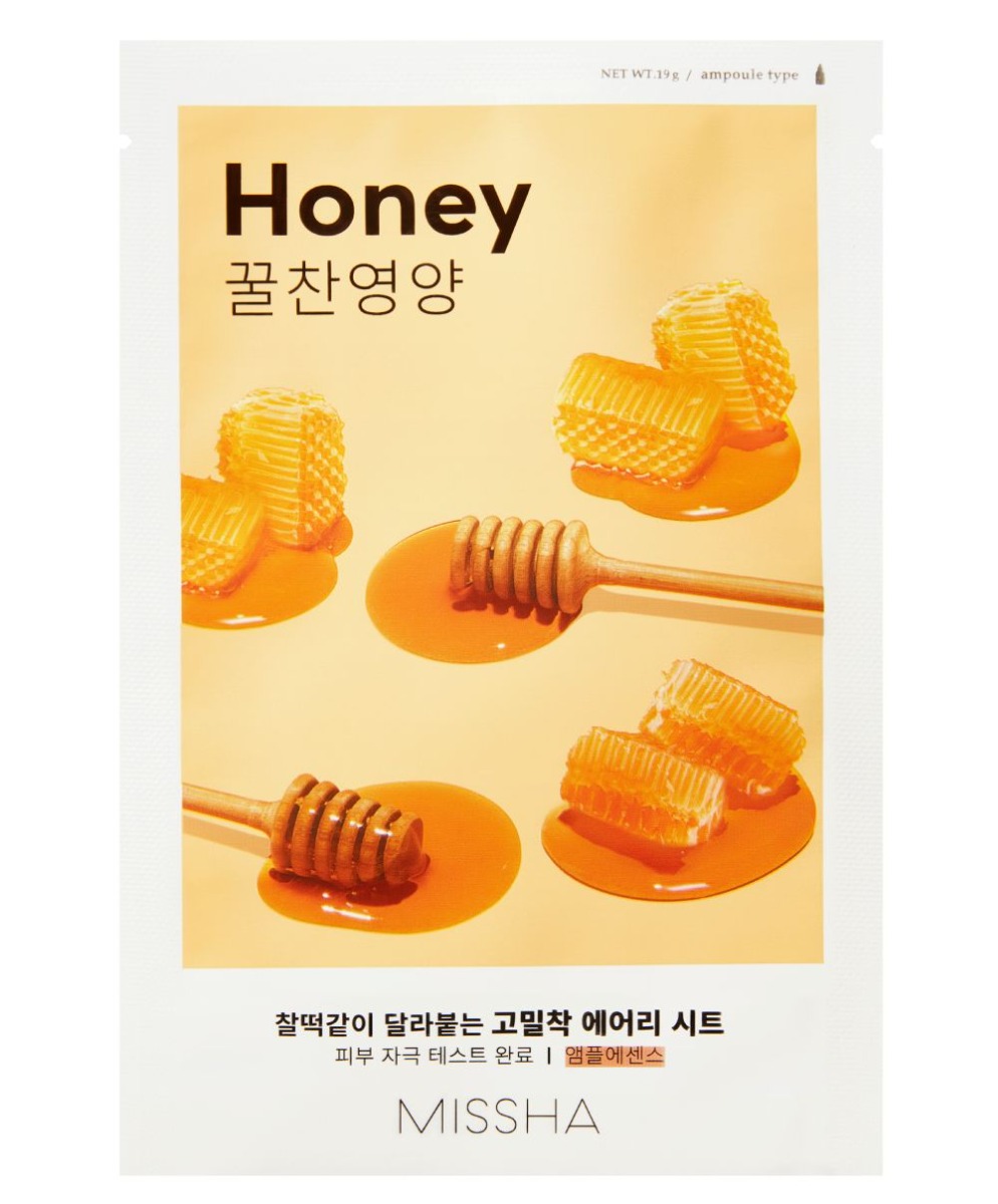 Missha Airy Fit Maska w płachcie, Honey 