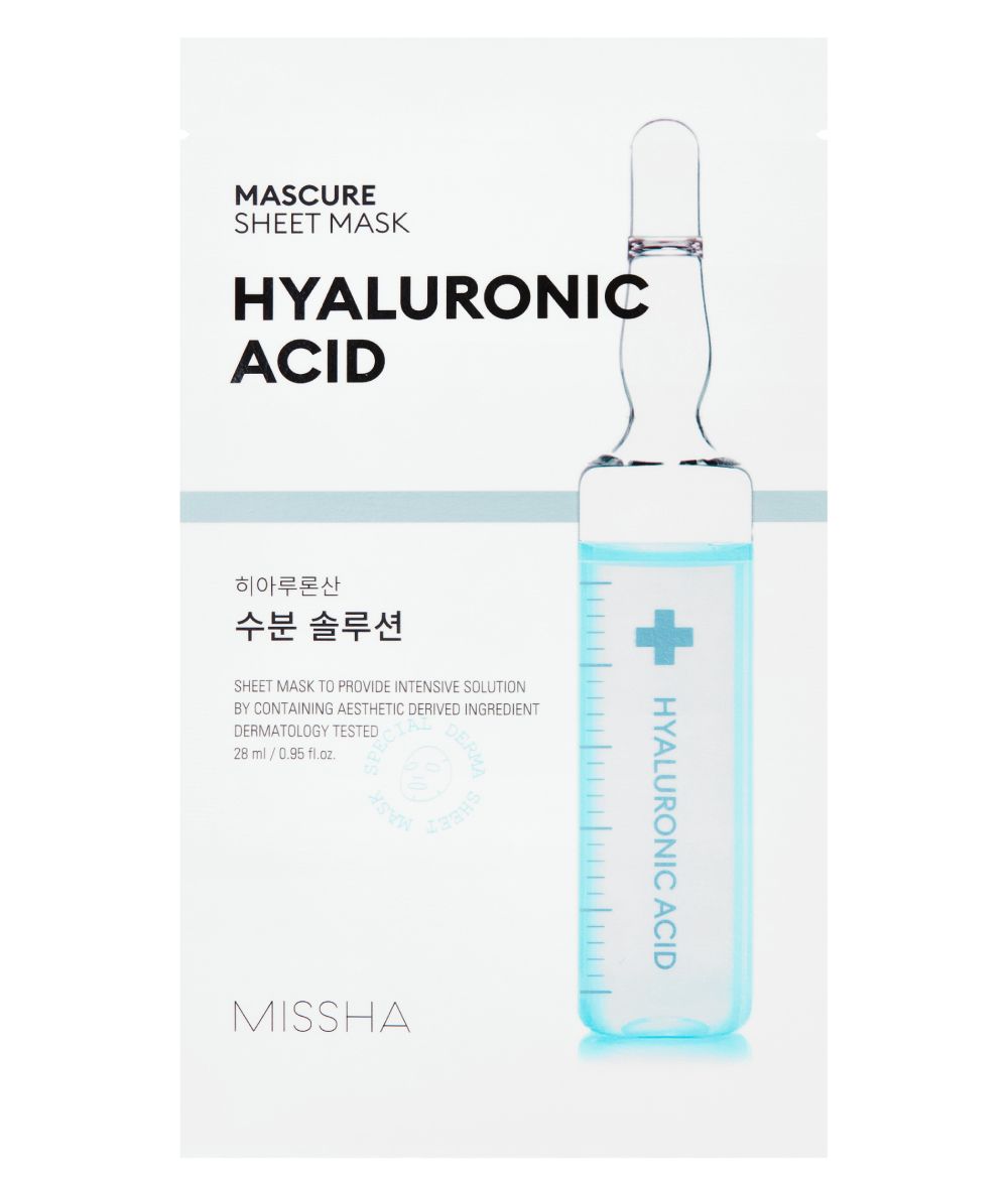 Missha Mascure Hydra Solution Maschera in Foglio con Acido Ialuronico 28 ml 28 ml