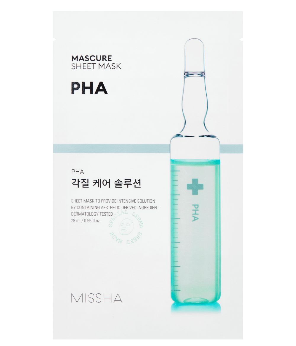 Missha Mascure Peeling Solution Maska w płachcie z kwasami PHA