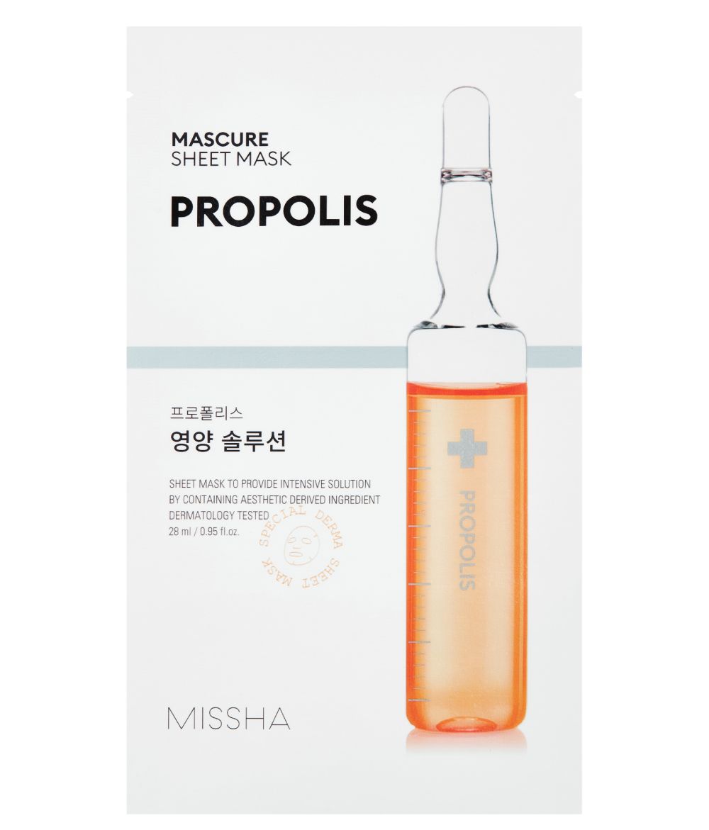 Missha Mascure Nutrition Solution Maska w płachcie z propolisem