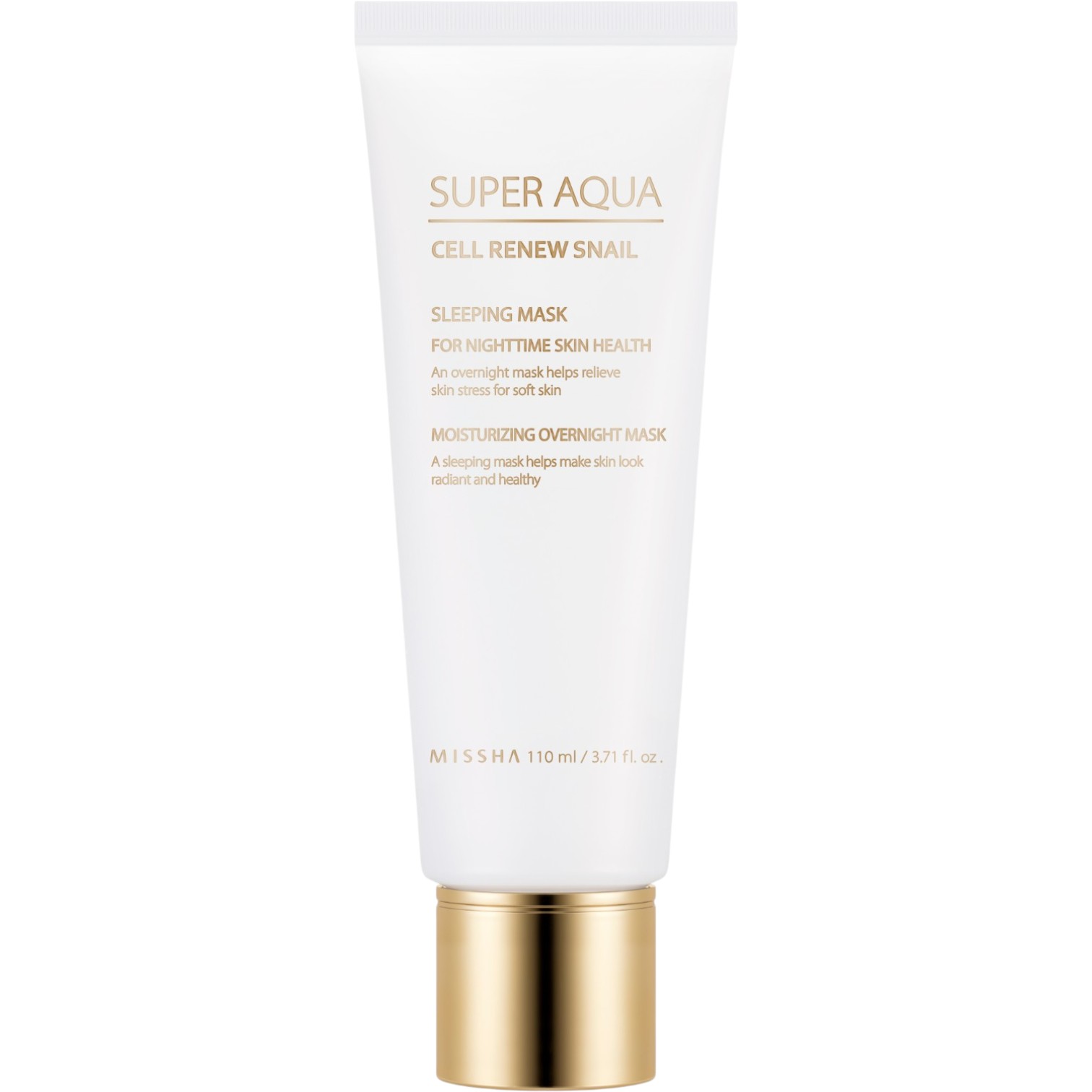 Missha Super Aqua Cell Renew Snail Sleeping Mask, 110 ml