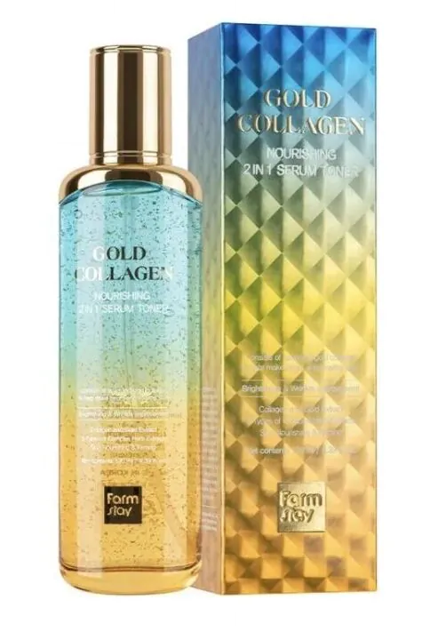 Farmstay Gold Collagen Tonico-Serum 2 in 1 130 ml