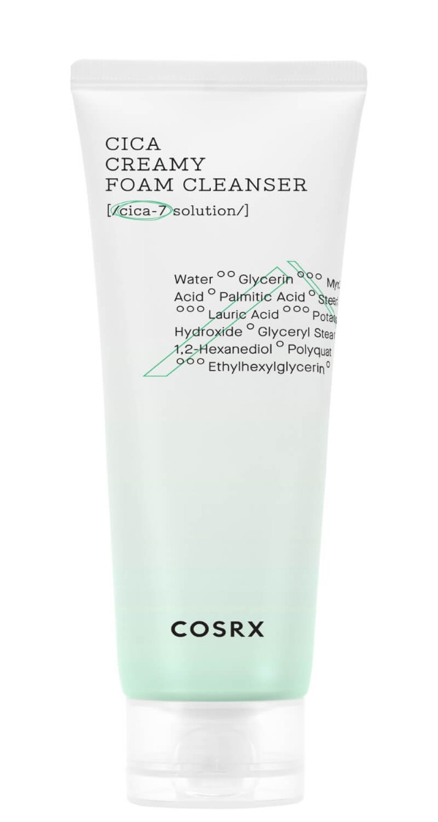 Cosrx Pure Fit Cica Creamy Foam Cleanser 