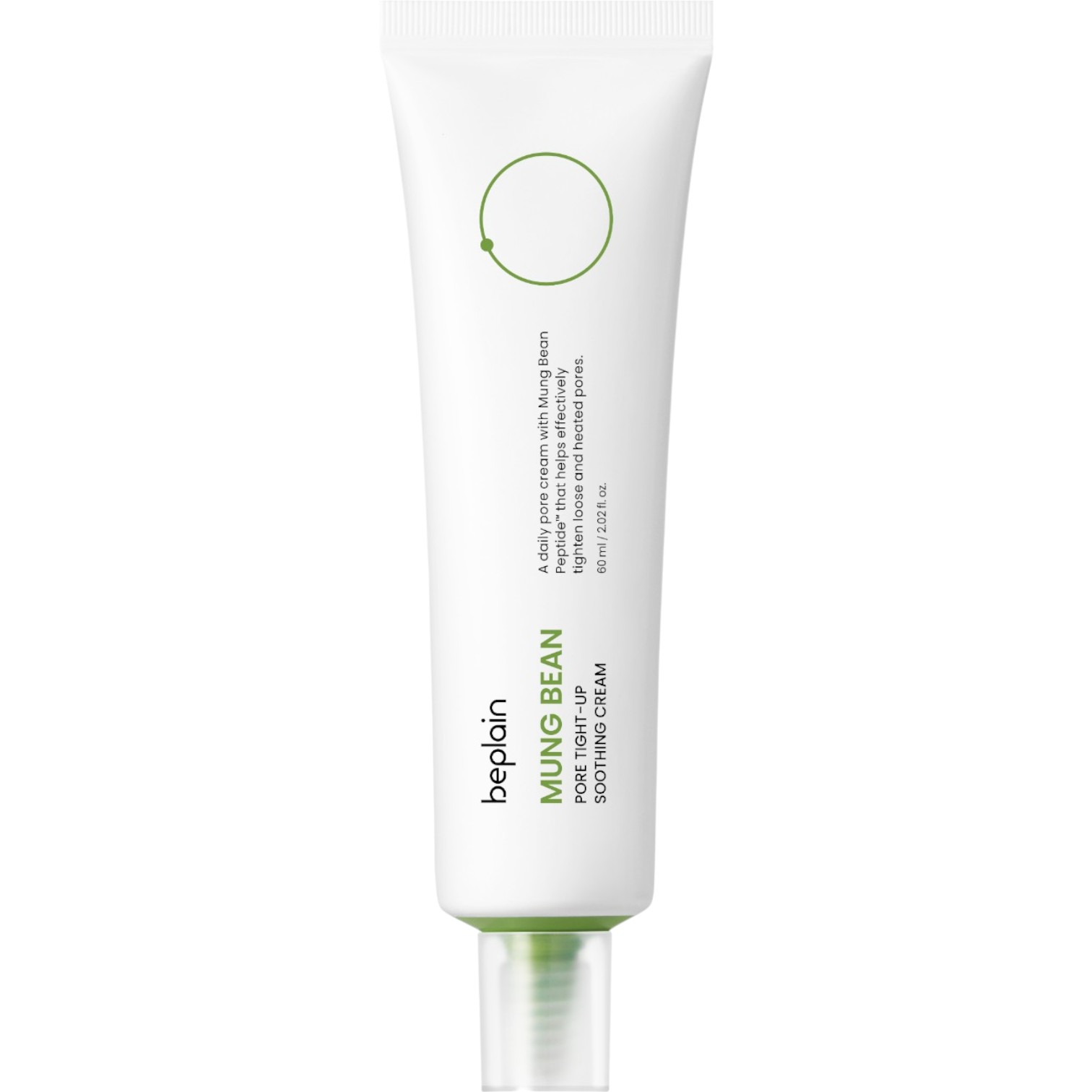 Beplain Mung Bean Pore Tight-Up Soothing, Kojący krem zwężający pory