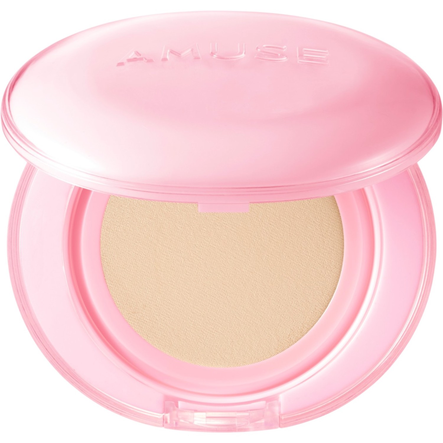Amuse Dew Power Vegan Cushion, Podkład w gąbce, 1.5 Natural, SPF50+ PA++++