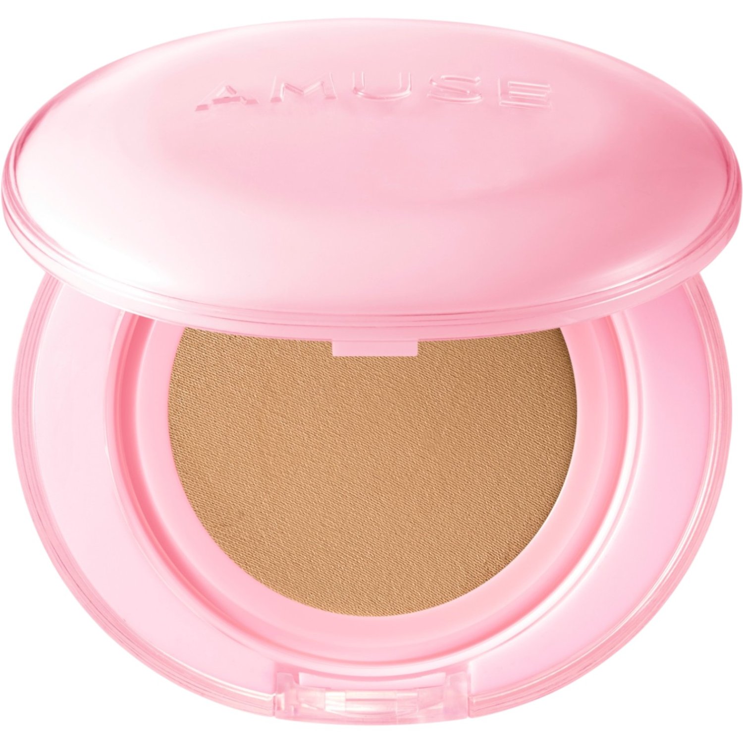 Amuse Dew Power Vegan Cushion, Podkład w gąbce, 04 Tan, SPF50+ PA++++